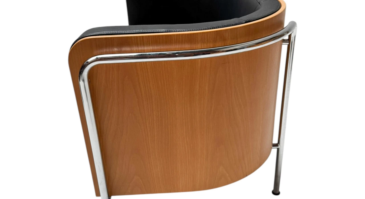 Bauhaus Style S3002 Tub Sofa by Christoph Zschoke for Thonet, 2000s